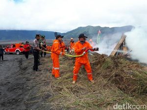 Empat Daerah Siaga Kebakaran Hutan di Bromo-Semeru
