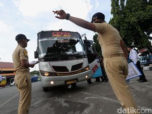 Dishub Cek Kesiapan Bus Mudik