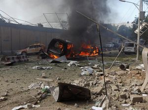 Detik-detik Serangan Bom Mobil Meledak di Mesir