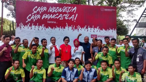 Sri Mulyani Peringati Hari Lahir Pancasila