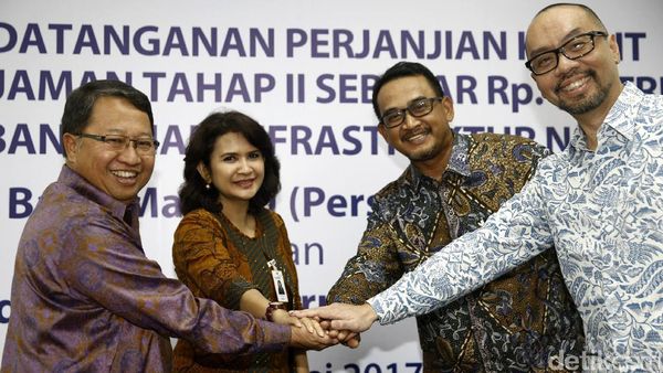 Bank Mandiri dan IFF Kerja Sama Pembiayaan Infrastruktur