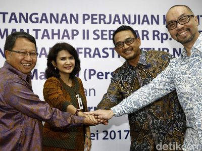 Bank Mandiri dan IFF Kerja Sama Pembiayaan Infrastruktur