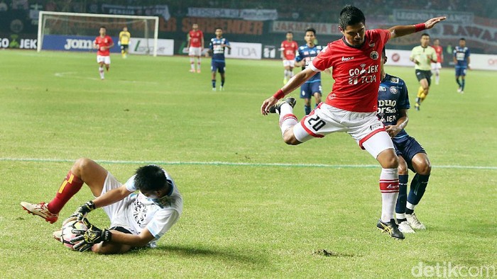 Bepe Lega Kegagalan Penaltinya Tak Nodai Hasil Persija