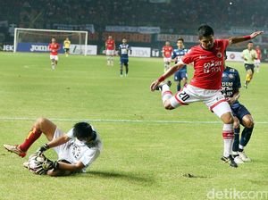 Bepe Lega Kegagalan Penaltinya Tak Nodai Hasil Persija