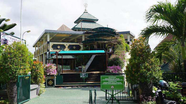 Masjid Agung Ibnu Batutah yang bertema traveling di Bali (Masaul/detikTravel)