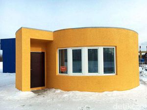 Bangun Rumah Pakai Printer 3D, 24 Jam Jadi