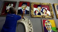 Lukisan Pop Art dari Barang Bekas