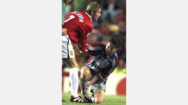 Lothar Matthaus menangis usai gagal juara Liga Champions.