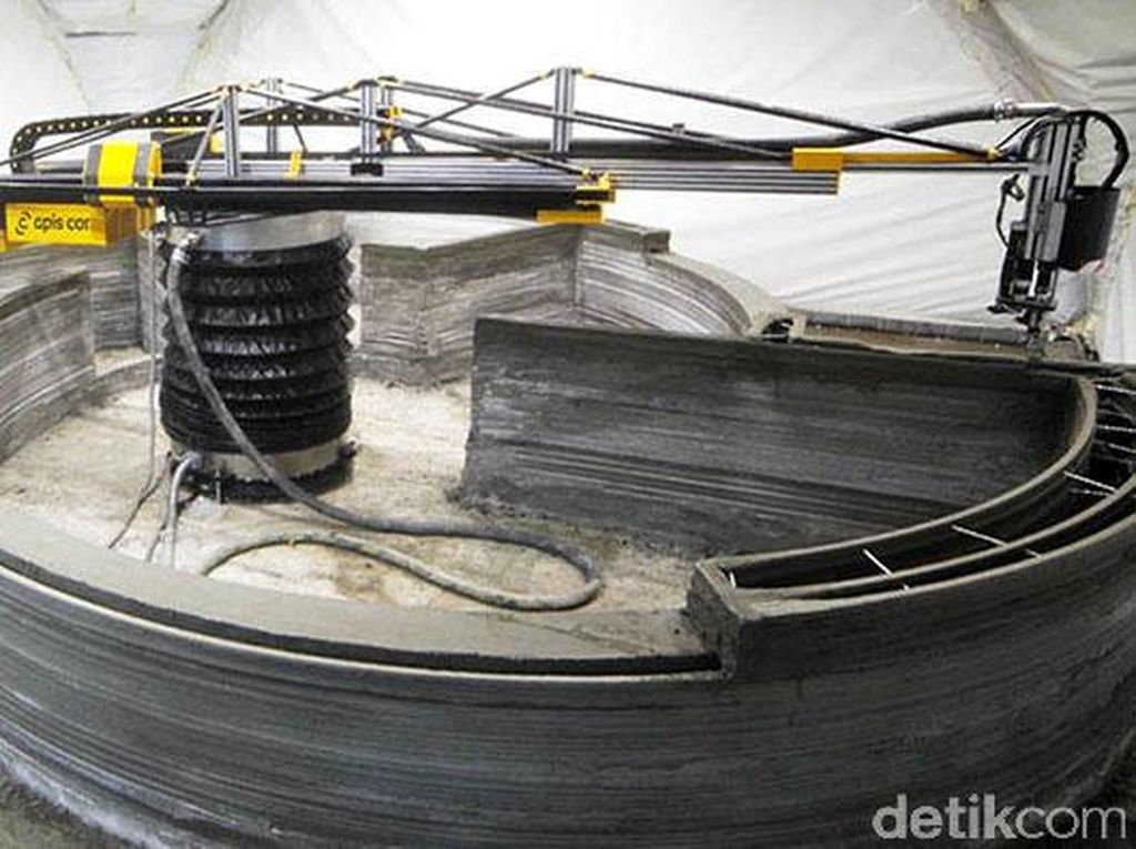 Canggih! Kementerian PUPR Mau Bikin Rumah Pakai Teknologi 3D Printing