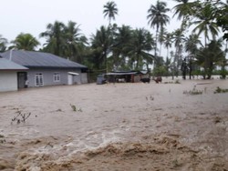 Ratusan Rumah di Gorontalo Terendam Banjir hingga 200 Cm