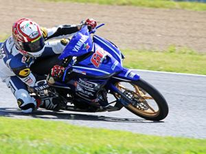 Wahyu Aji Buktikan Yamaha MX King 150 Tercepat di Kualifikasi UB150