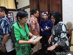 Tim Juri Nasional Kota Layak Anak Apresiasi Program Wali Kota Risma