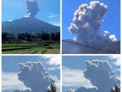 Gunung Marapi Sumbar Meletus, Masyarakat Tak Perlu Mengungsi