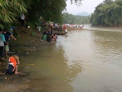 Seorang Pria Dikabarkan Tenggelam di Sungai Cibeet Bogor