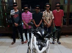 Lima Pelaku Begal di Aceh Ditangkap Tim Resmob Polres Lhokseumawe