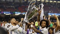 Di akhir musim 2016/17, skuat Zinedine Zidane juga berhasil menjuarai Liga Champions berkat kemenangan 4-1 atas Juventus pada tanggal 3 Juni. (Foto: Reuters / John Sibley Livepic)