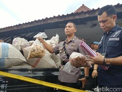 Polisi Bongkar Produksi Jajanan dari Bahan yang Laik untuk Pakan Ikan