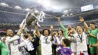 Sementara itu, sejak MU terakhir menang di fase knock out, Real Madrid bahkan sudah tiga kali merasakan jadi juara Liga Champions yakni pada musim 2013/2014, 2015/2016, dan 2016/2017. (Foto: Reuters)