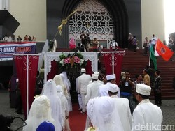 Nikah Massal, 17 Pasangan di Yogya Harus Ikrar Setia Pancasila