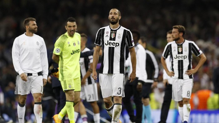 Tembok Kokoh Juventus yang Tak Berdaya di Hadapan Madrid