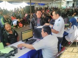 Pendaftaran Mudik Gratis Dinas Perhubungan Jatim Diserbu Warga