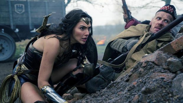 Cuplikan film 'Wonder Woman.'
