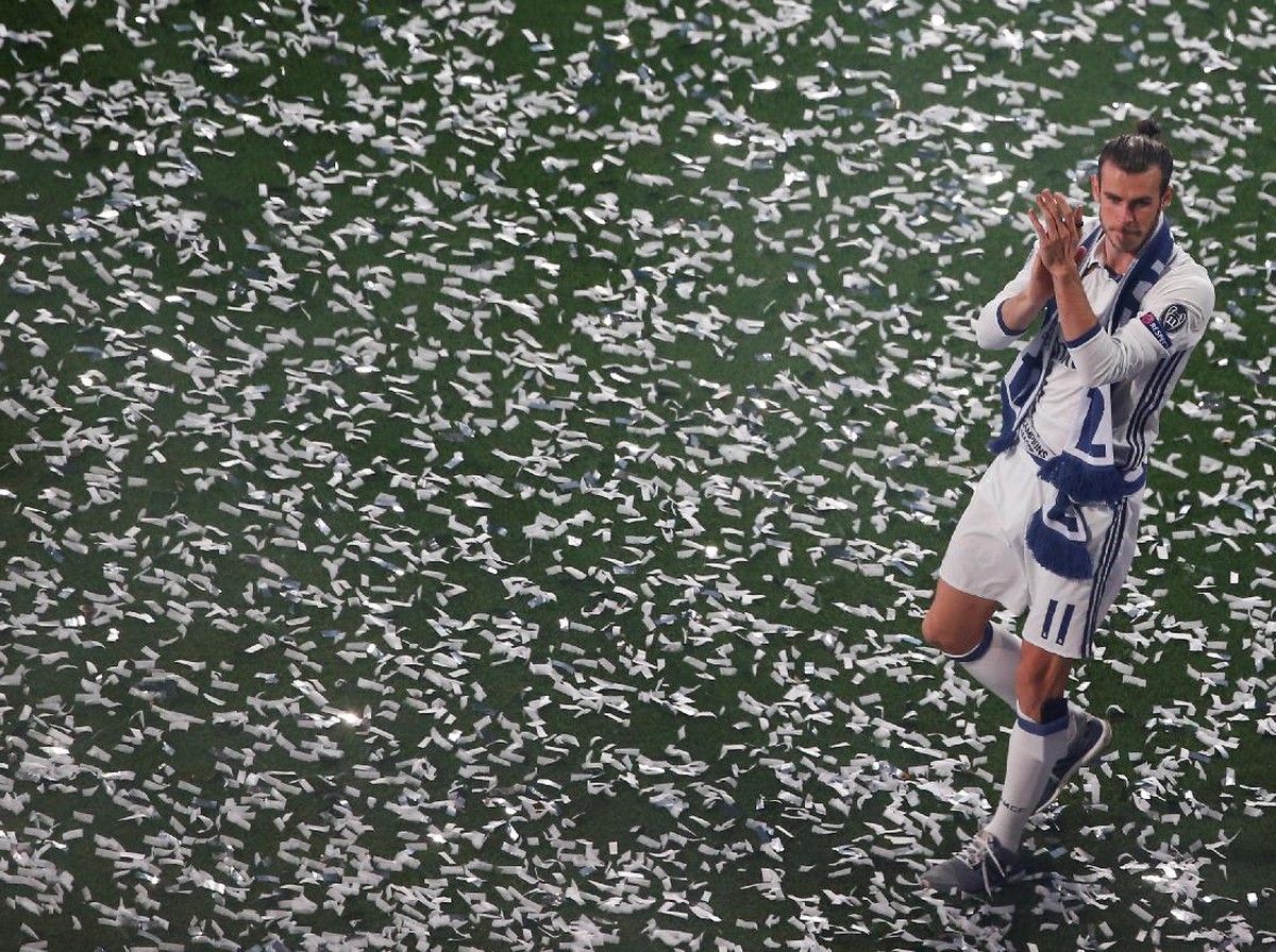 Pemain Real Madrid, Gareth Bale (Susana Vera/Reuters)
