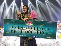 Tamara, Adik Rachel Maryam Tak Sangka Jadi Juara 3 Sunsilk Hijab Hunt 2017