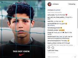 Kaus Adidas Ronaldo di Iklan Nike