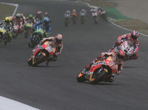 Marquez Sempat Pikirkan Kemenangan, tapi... Marquez Sempat Pikirkan Kemenangan, tapi...