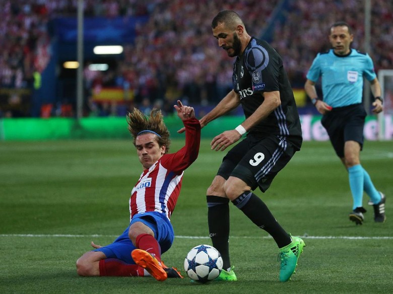 Karim Benzema Vs Benteng Kukuh Atletico