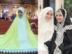 Intip Gaya Para Seleb Saat Salat Terawih Yuk!