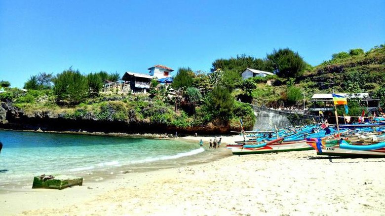 Ilustrasi Pantai Gesing di Gunungkidul (windra2/dTraveler) Ilustrasi Pantai Gesing di Gunungkidul (windra2/dTraveler)