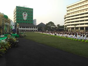 Saat Prajurit TNI AD Buka Bersama AA Gym