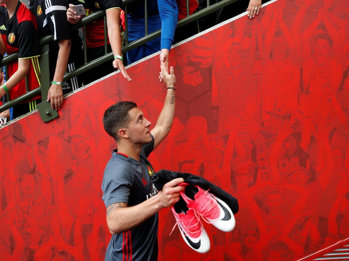 Pemain Chelsea, Eden Hazard (Foto: Francois Lenoir/Reuters)