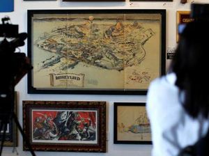 Wow, Peta Asli Disneyland Dilelang Seharga Rp 11,9 Miliar