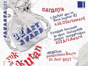 Jakarta 32°C Buka Penghargaan bagi Seniman Muda Indonesia