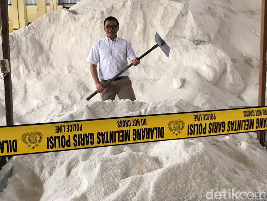 Kasus Penyimpangan Garam Industri, Polisi Tetapkan 2 Tersangka Kasus Penyimpangan Garam Industri, Polisi Tetapkan 2 Tersangka