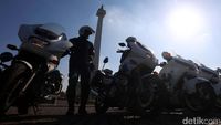 Apel Persiapan Angkutan Lebaran 2017 di Monas
