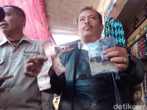 Peredaran Uang Palsu di Pasar Cikajang Garut Tahun Lalu Capai Rp 8 Juta