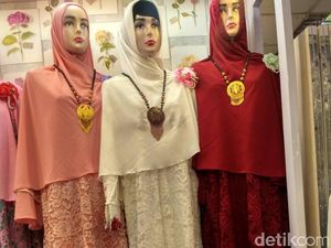 Gamis Nagita Slavina, Baju Lebaran yang Paling Dicari di Tanah Abang
