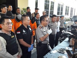 Gagal Rampas Uang Nasabah, Komplotan Gembos Ban Dibekuk Polisi