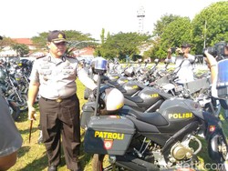 Jelang Arus Mudik, Polres Cirebon Cek Kendaraan Tempur
