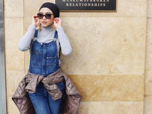 Foto: Asyiknya Pramugari Cantik Berhijab Keliling Dunia