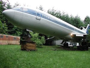 Gila! Pria Ini Sulap Pesawat Bekas Jadi Rumah di Tengah Hutan