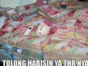 Hiburan Meme Kocak Menanti THR Tiba