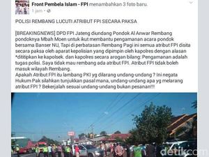 Begini Suasana Saat Kapolres Rembang Minta FPI Tanggalkan Atribut Begini Suasana Saat Kapolres Rembang Minta FPI Tanggalkan Atribut