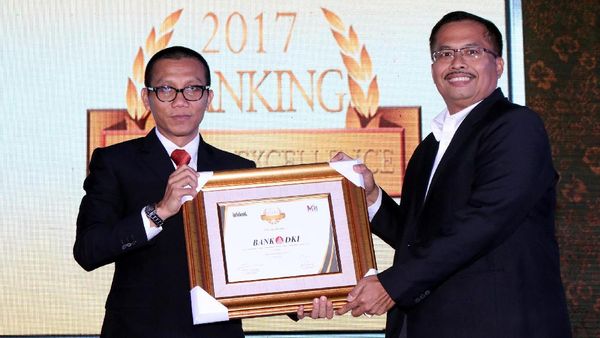 Bank DKI Sabet Dua Penghargaan