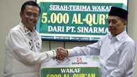 APP Wakafkan 5.000 Mushaf Alquran ke LAZIS NU