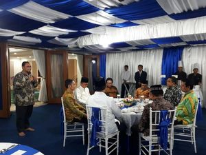 Begini Suasana Pertemuan Petinggi Parpol di Rumah Zulkifli Hasan